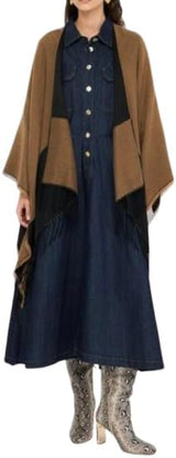 Poncho Cammello Autunno/Inverno