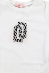T-Shirt White Lj Black Primavera/Estate