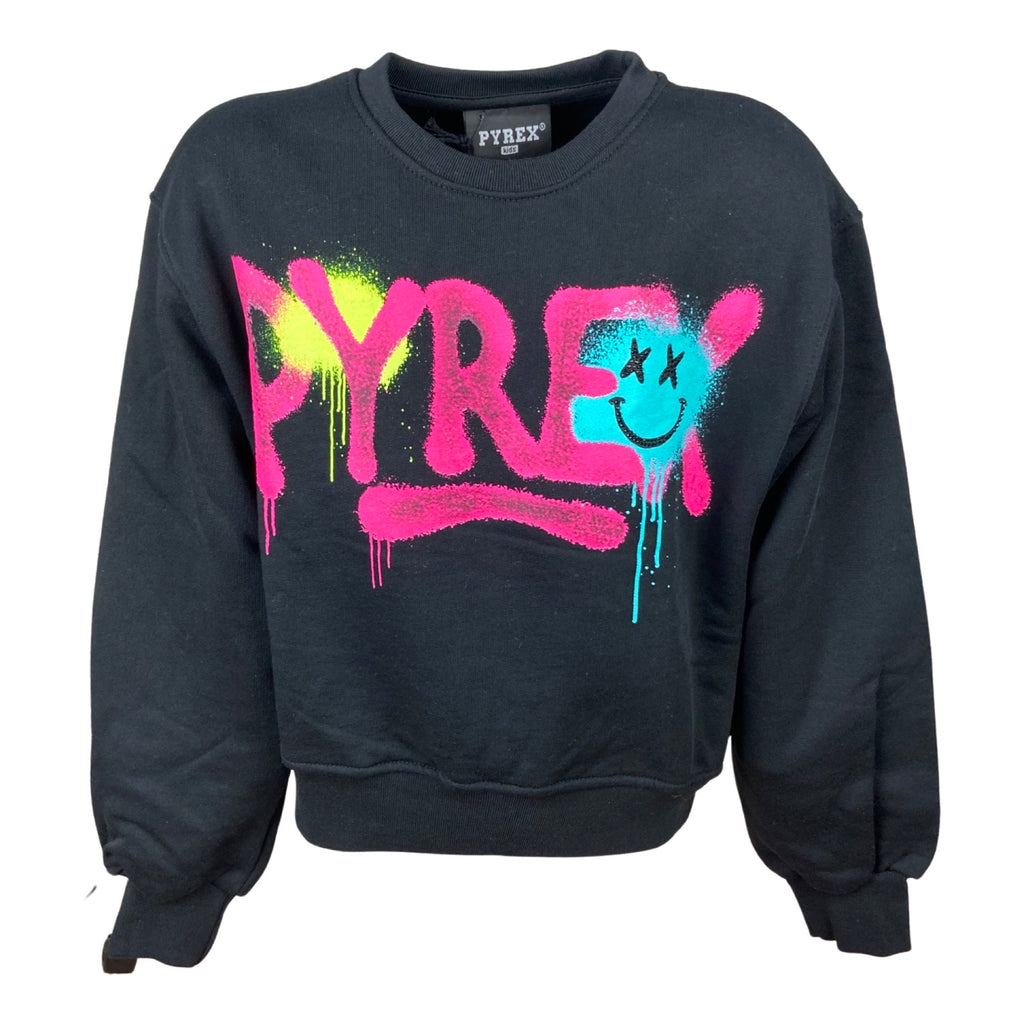 Pyrex Kids Felpa Nero Autunno Inverno 032576 incocciatistore
