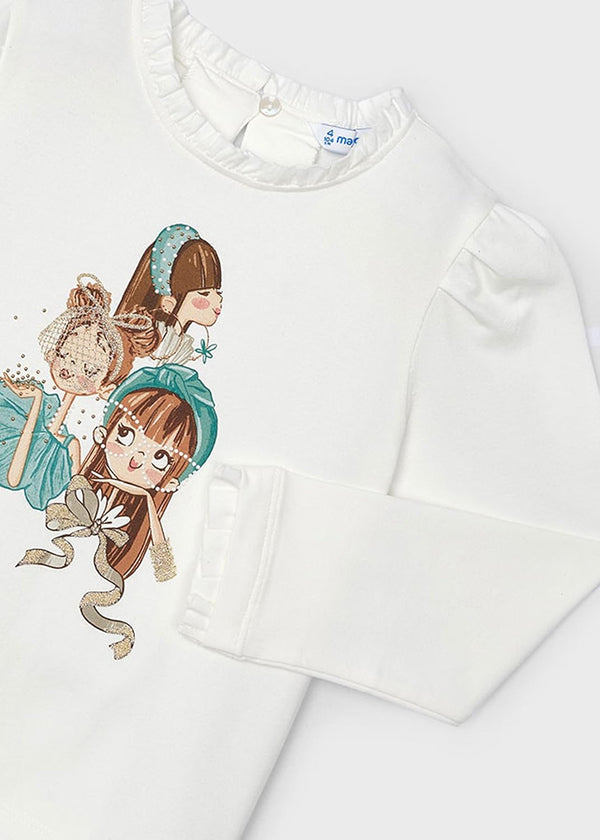 T-Shirt Ecru Autunno/Inverno