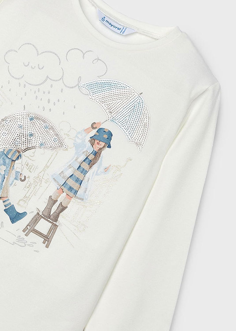 T-Shirt Ecru Autunno/Inverno