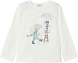 T-Shirt Ecru Autunno/Inverno