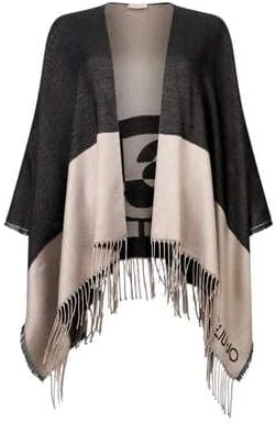 Poncho Nero Autunno/Inverno