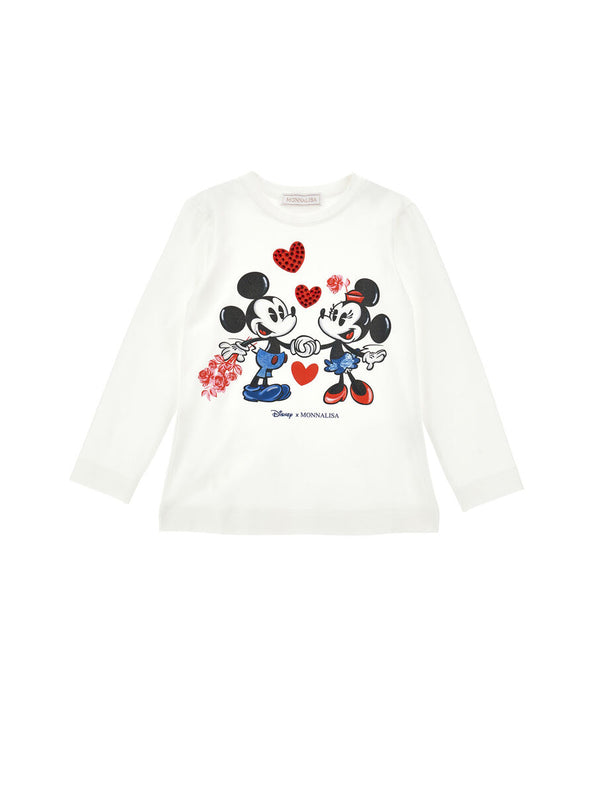 T-Shirt Mickey & Minnie cuori