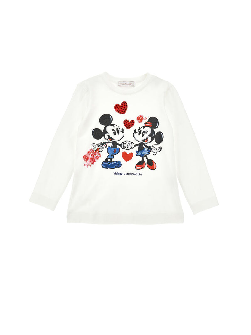 T-Shirt Mickey & Minnie cuori