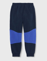 Fila Kids Boys Hudson Sweat Pants Pantaloni Black Iris-Royal Blue