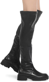 Guess Ludo, Stivali alla Moda Donna, Black,