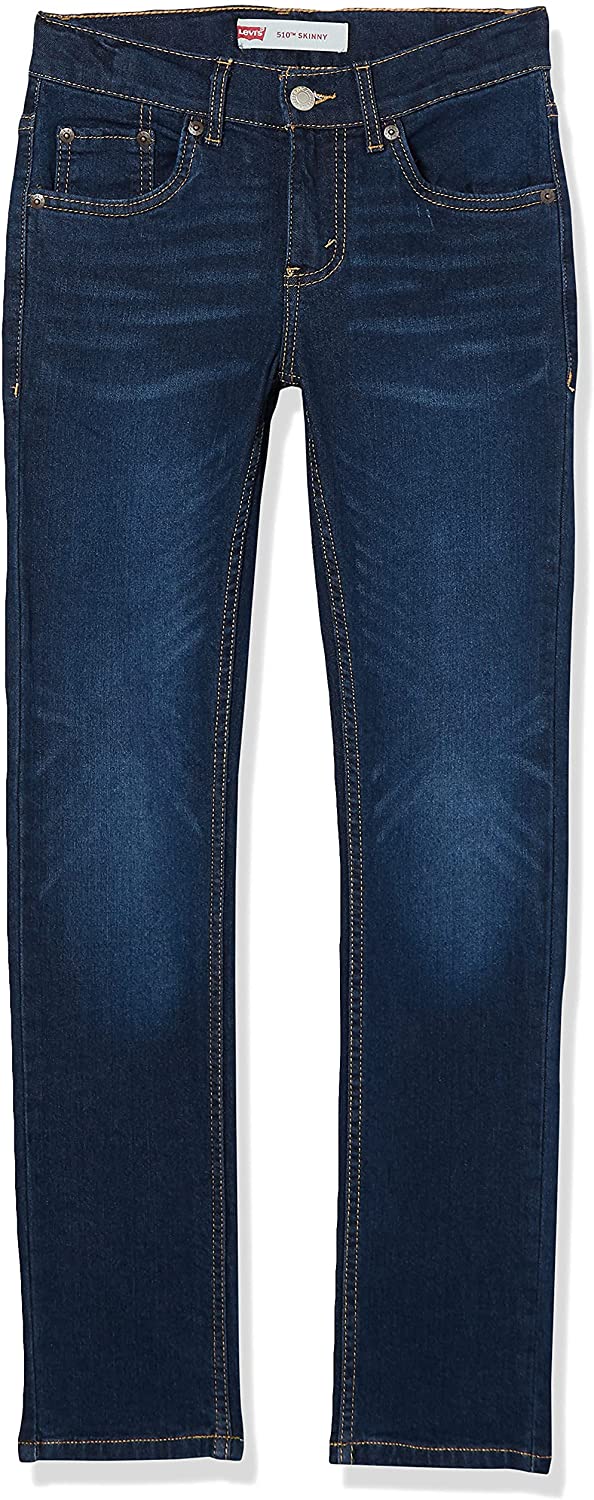 Levi's Kids Lvb-510 Skinny Fit Eco Warm Jeans, Blackberry River, 10 Anni Bambino
