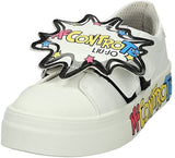 Sneaker bambina inverno patch rimovibili