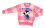 Snoopy rock vc21 Felpa Rosa Inverno