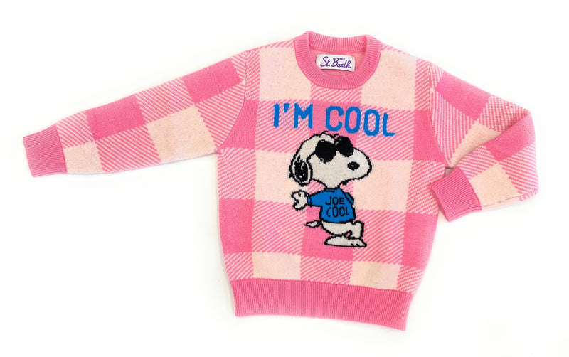 Snoopy rock vc21 Felpa Rosa Inverno