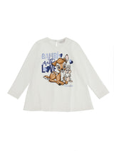 Maxi t-shirt jersey Bambi e Tippete