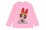T-shirt cotone blossom Superchicche rosa