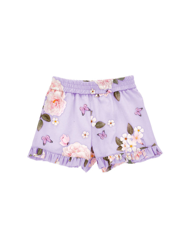 Shorts stampa bouquet