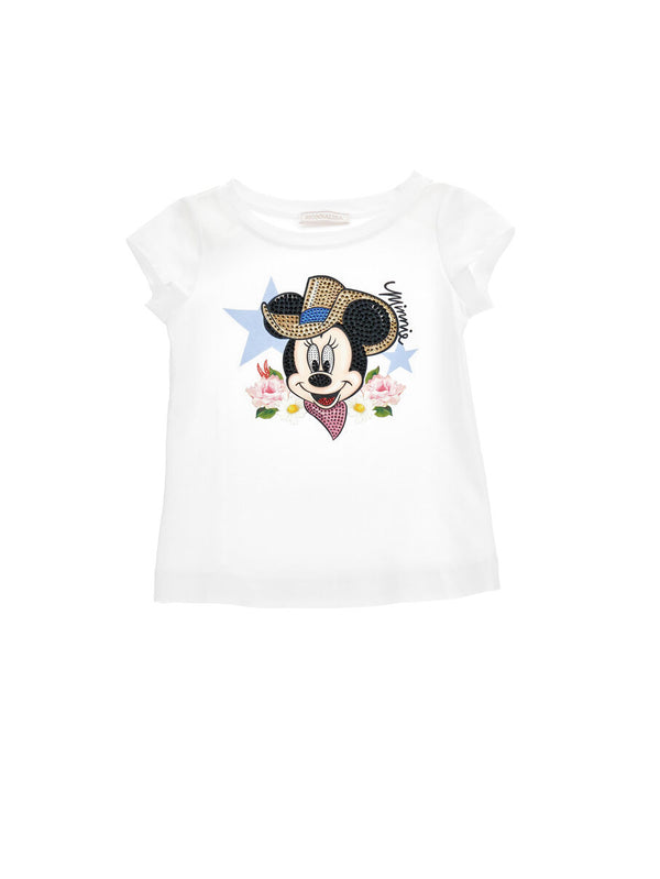 T-shirt stampa Minnie