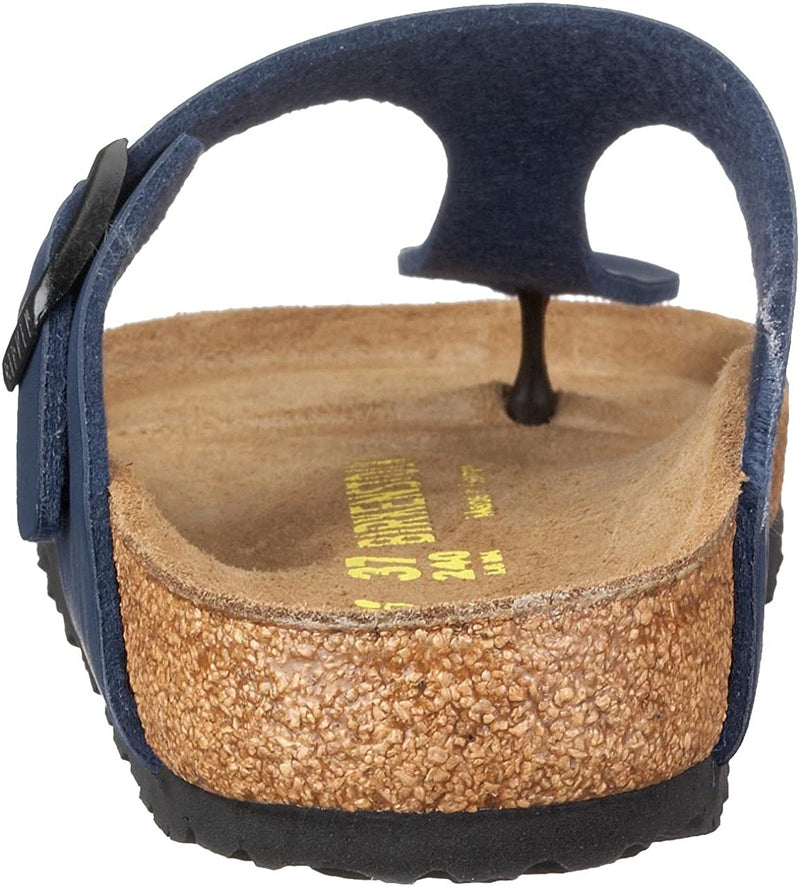 Birkenstock Original Gizeh Birko Flor Normale, , blue, 14362Sandalo Blue Estate