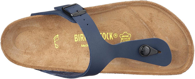 Birkenstock Original Gizeh Birko Flor Normale, , blue, 14362Sandalo Blue Estate
