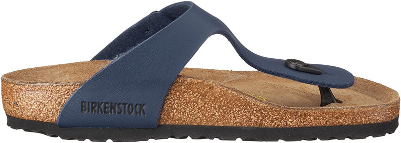 Birkenstock Original Gizeh Birko Flor Normale, , blue, 14362Sandalo Blue Estate